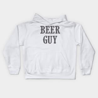 beer guy Kids Hoodie